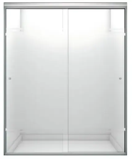 Promoción Kit de cancel de baño corredizo de 1.20x1.80
